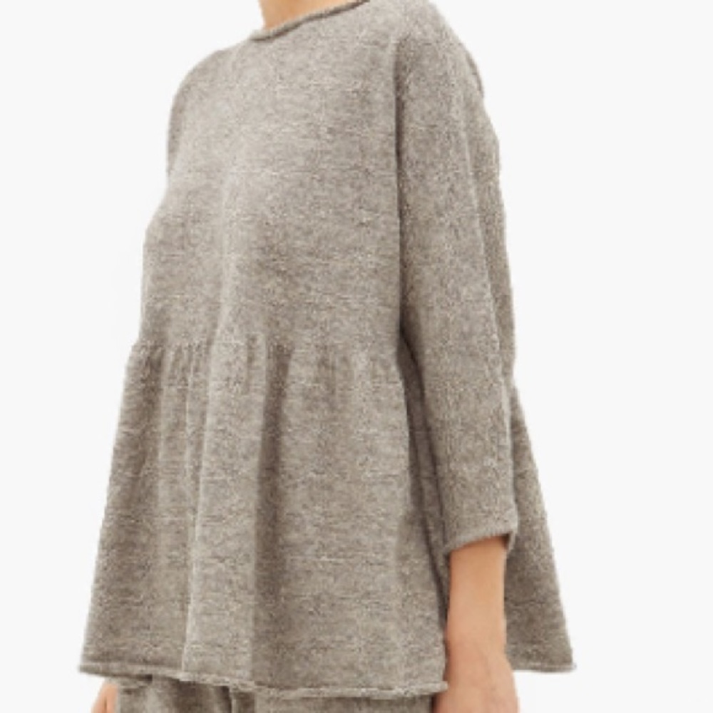 Lauren manoogian swing top sweater 70%alpaca